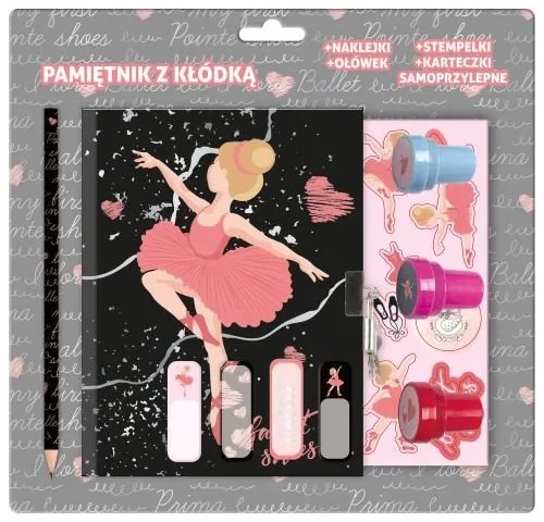 Kidea - BALLERINA 11 дневник с печати и аксесоари 99405