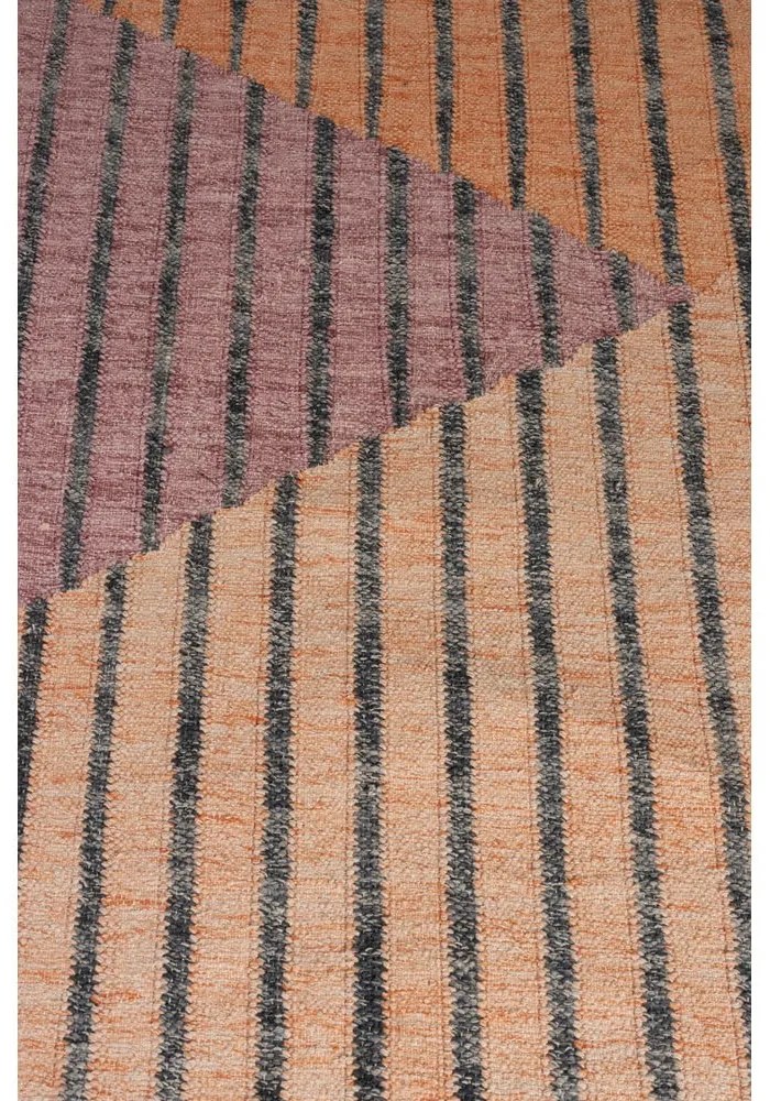 Розов/прасковен памучен килим 160x230 cm Hampton – Dutchbone