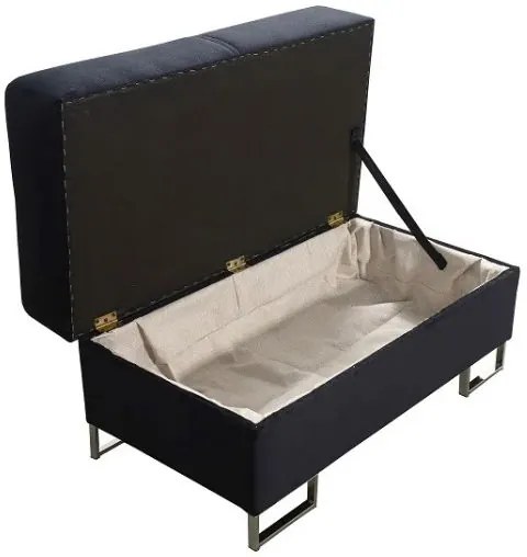 Табуретка Atlas 100-сива кожа