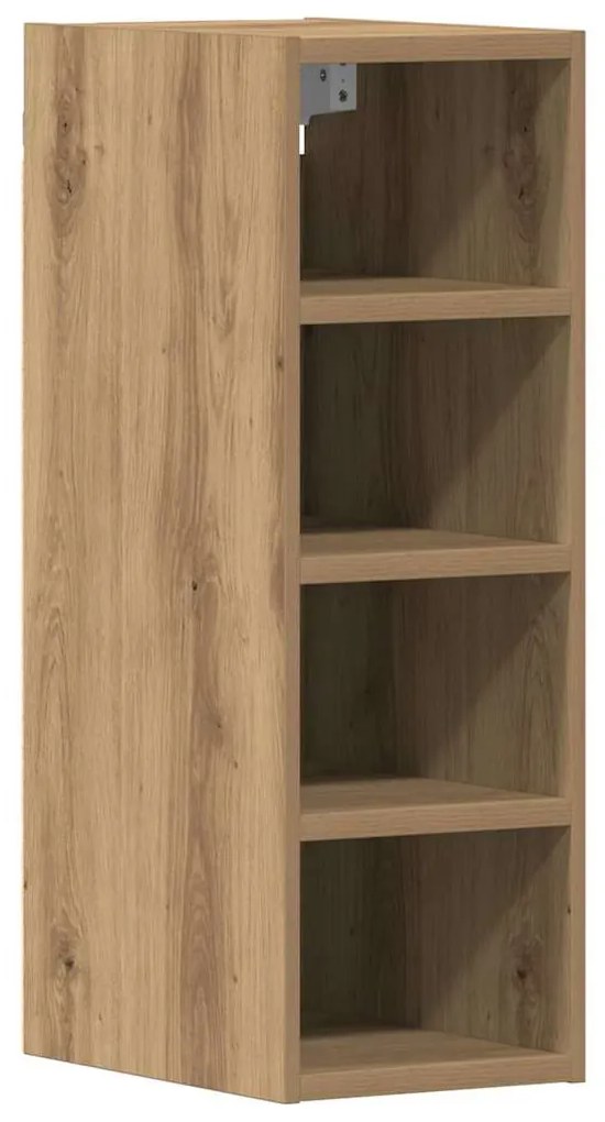 854165 vidaXL Висящ шкаф Riga Artisan Oak 20x29,5x60 cm Инженерна дървесина