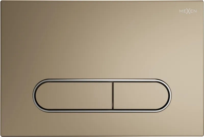 Mexen Fenix 11 бутон за промиване, златист шампанско - 601104