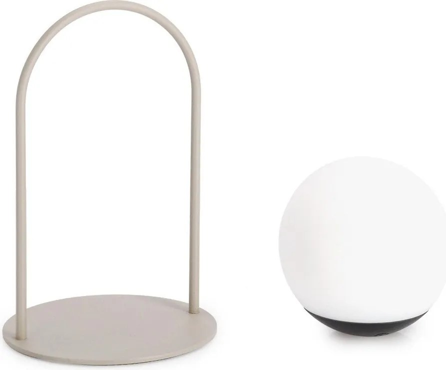 LED настолно затъмняващо се външно осветително тяло с USB ø 13,5 cm Pansy – Bizzotto