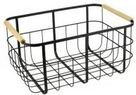 Horecano - Метална касетка 28,6x20,9xh14,6см черен мат HOME-(WK830830-S)
