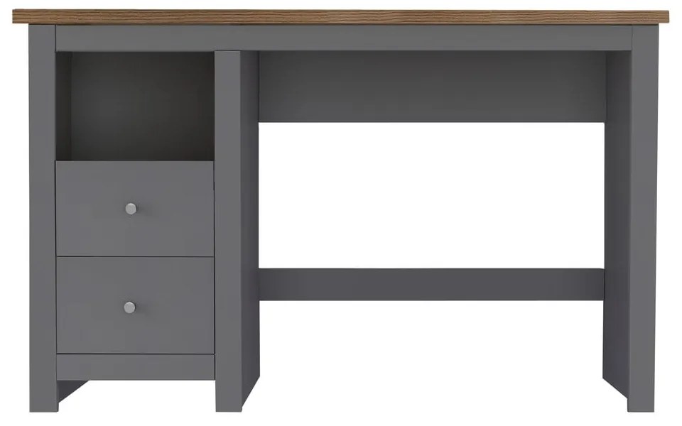 Работна маса с дъбов плот 50x120 cm Emerald – Støraa