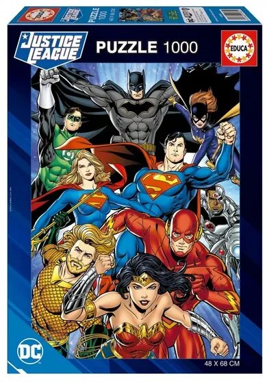 Пъзел, Educa, Лигата на справедливостта DC Comics, 1000 части