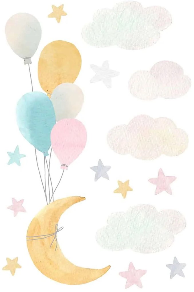 Декоративни стикери за стена Sky XL Ango