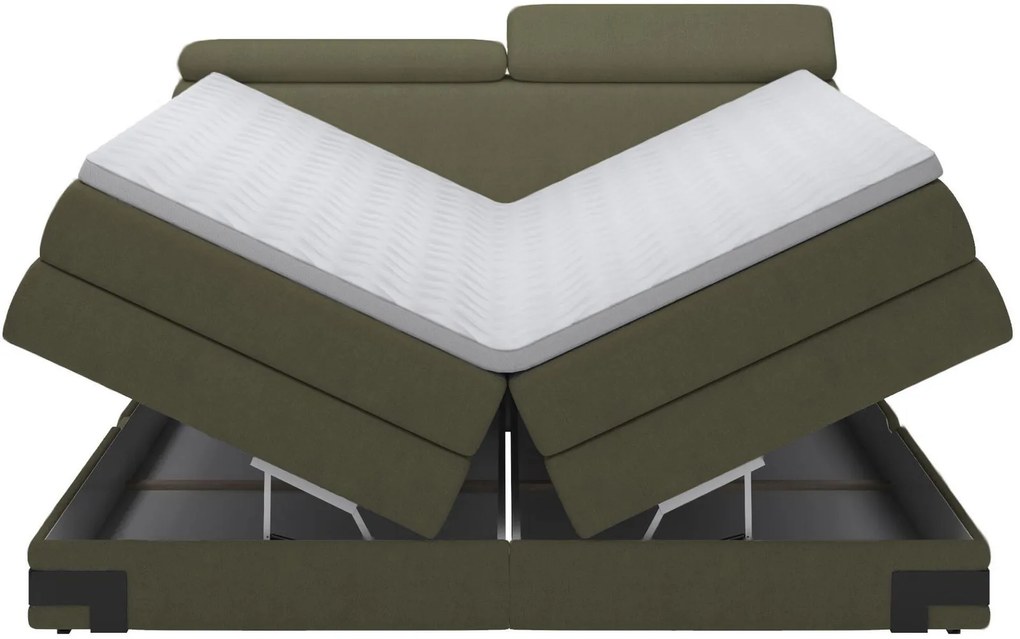 Тапицирано легло Kayak with матрак и топ-Ladi-180 x 200