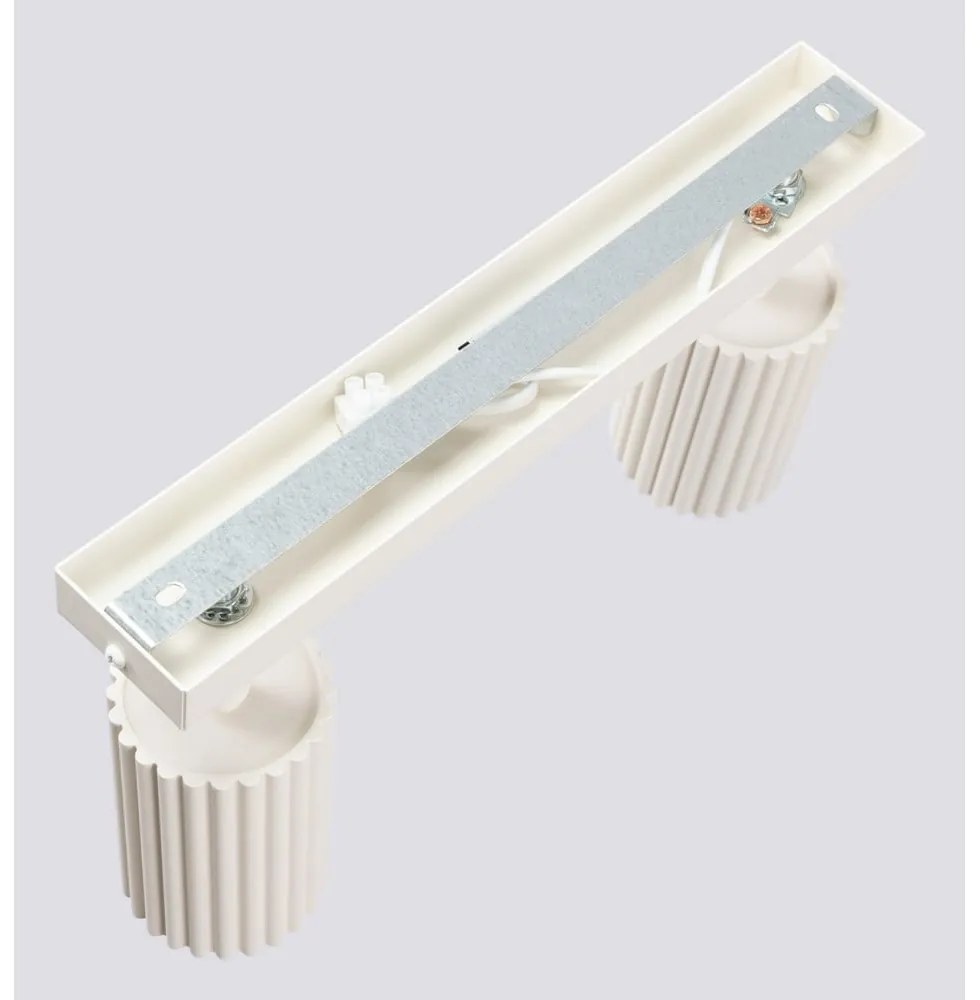 Кремав прожектор 6,5x30 cm Gleam – Sollux