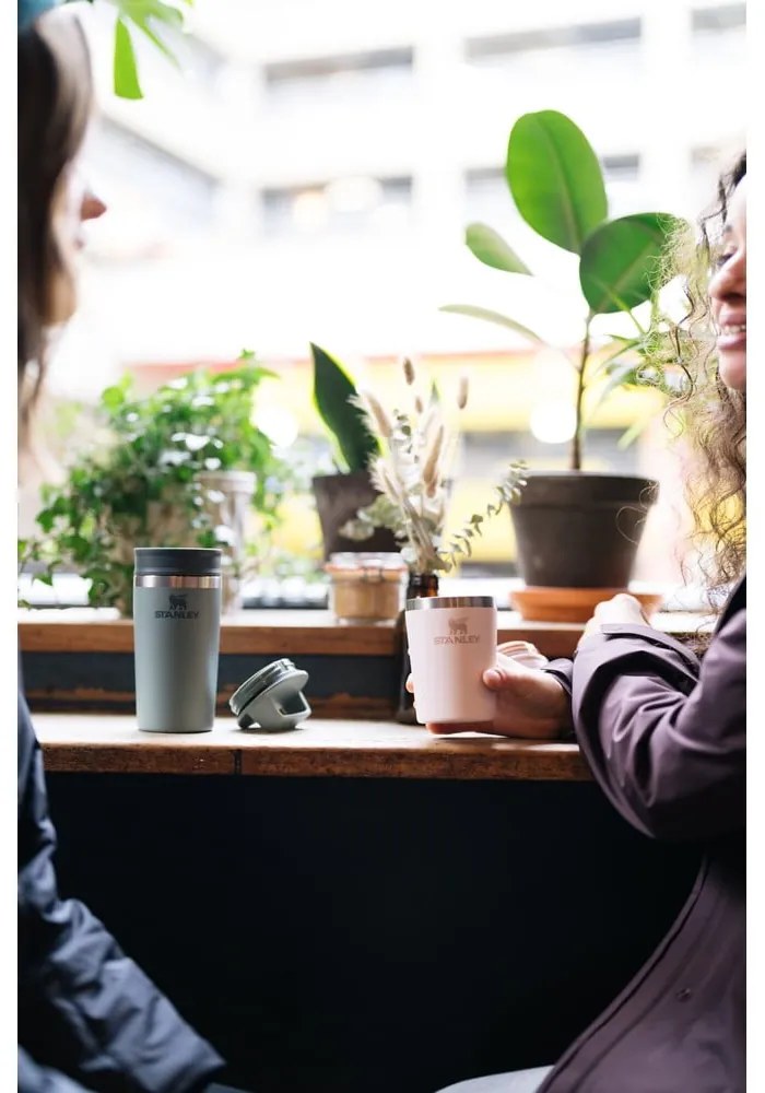 Светлорозова термочаша от неръждаема стомана 230 ml Café-To-Go Travel Mug Rose Quartz – Stanley