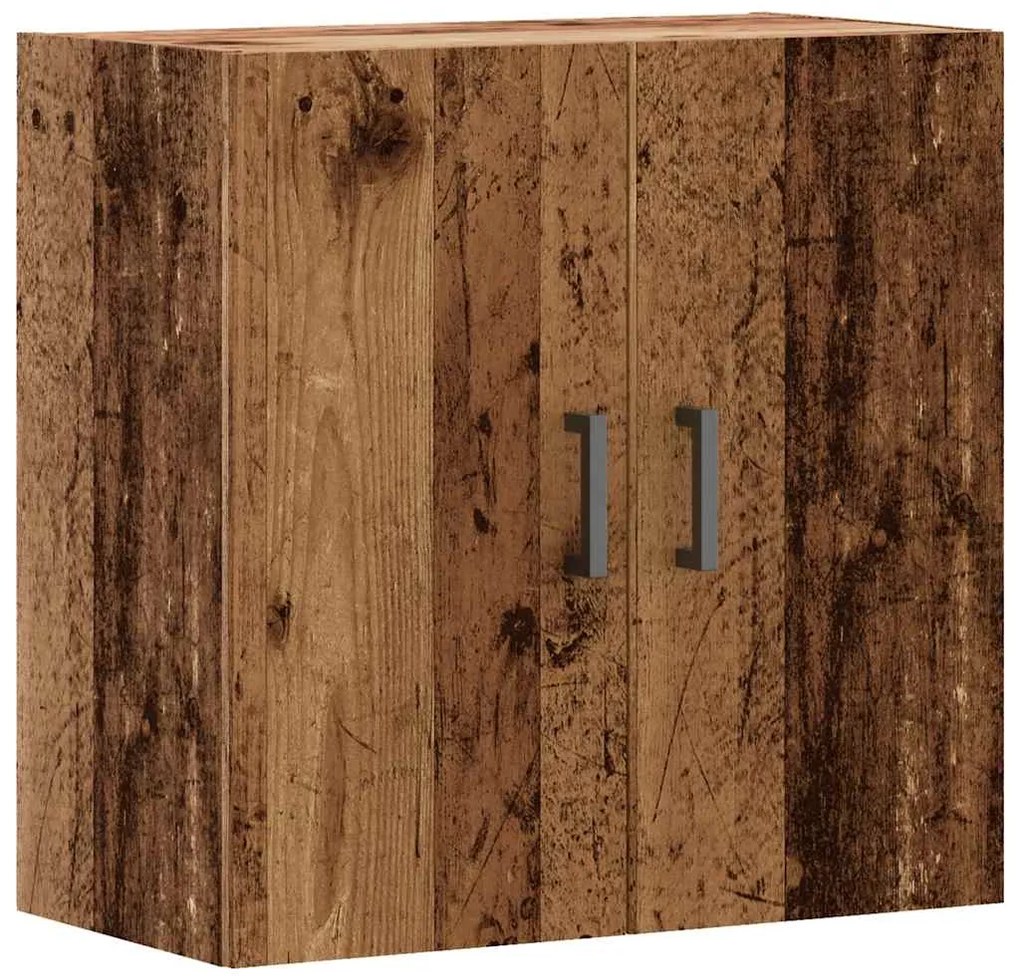 857302 vidaXL Стенен шкаф, старо дърво, 60x31x60 см, инженерно дърво
