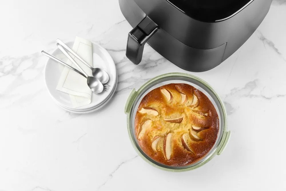 Стъклена форма за печене 20,5x19,5 cm – Lékué