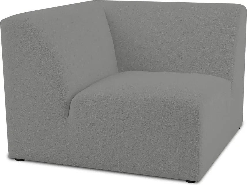 Сив модулен диван от букле (променлив) Roxy – Scandic