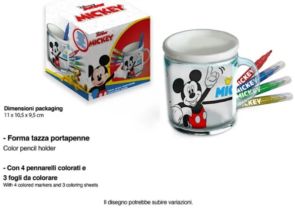 Disney - MICKEY моливник за оцветяване