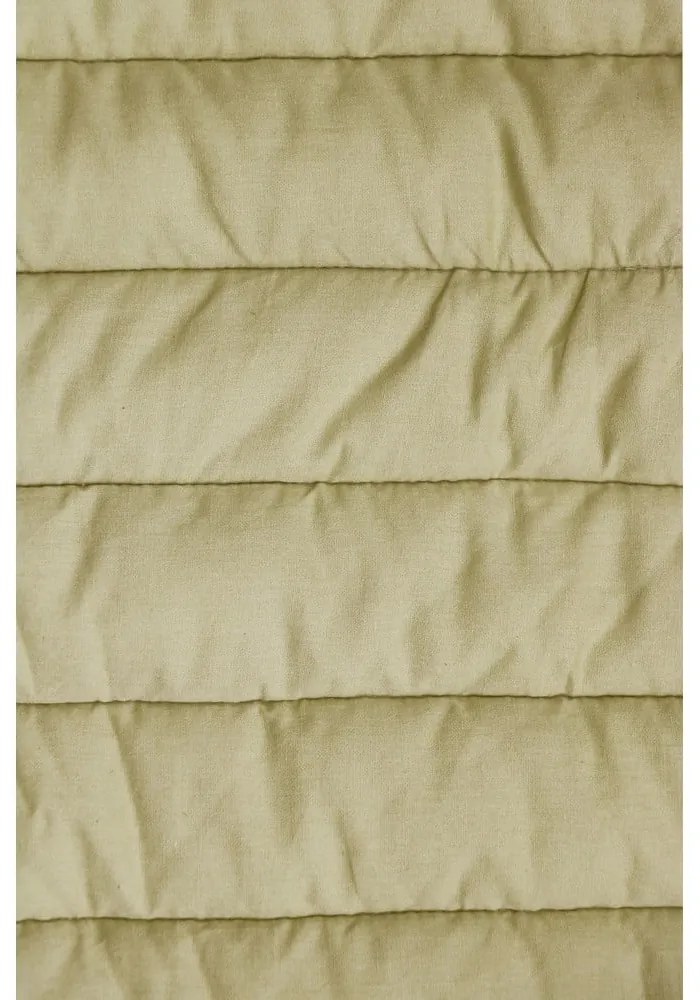 Зелено и кремаво детско килимче за игра Bamboo Leaf – Lorena Canals