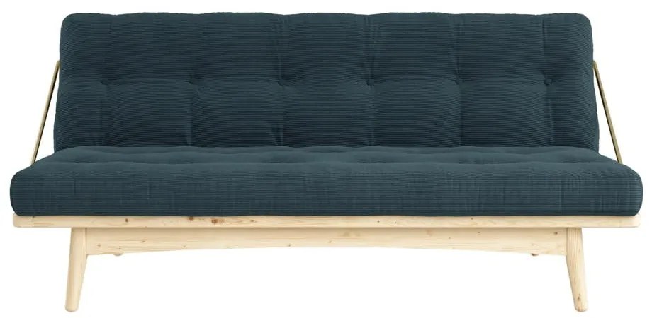 Променлив диван от велур / бледосиньо Folk Raw - Karup Design