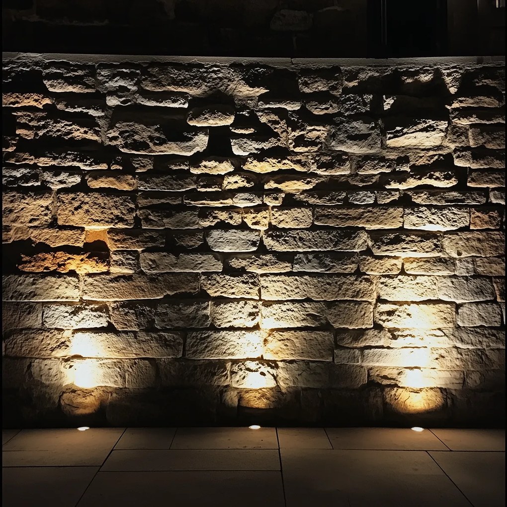 Модерен външен прожектор за земя стомана 35 мм регулируем IP65 - Delux