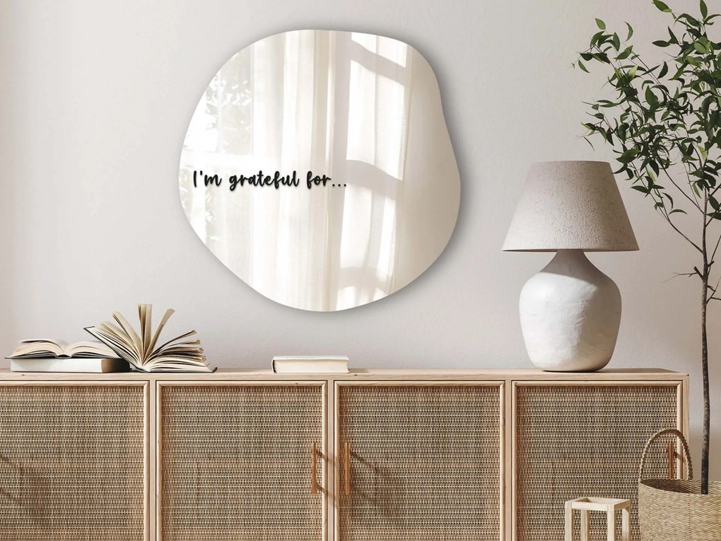 Стикер за огледало S29 – I’m grateful for... 89x12