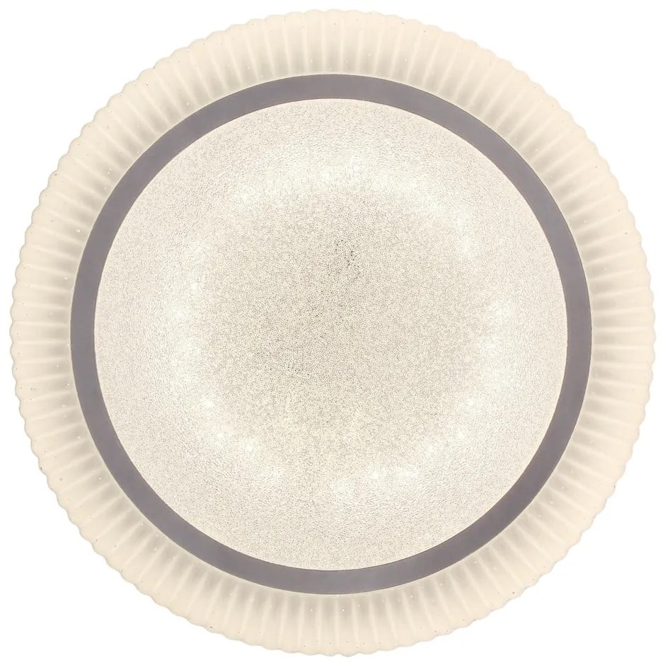 Бяло LED осветително тяло за таван 38x38 cm Gilly – Candellux Lighting