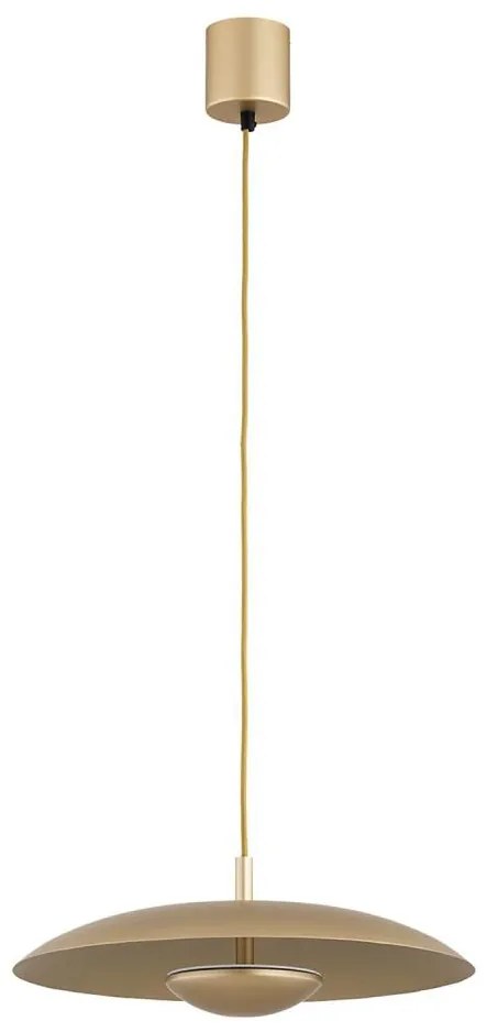 Argon 8869 - LED полилей на кабел BOLTON LED/12,5W/230V 3000K златист