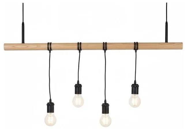 LED полилей на кабел 4xE27/6,5W/230V 2500K