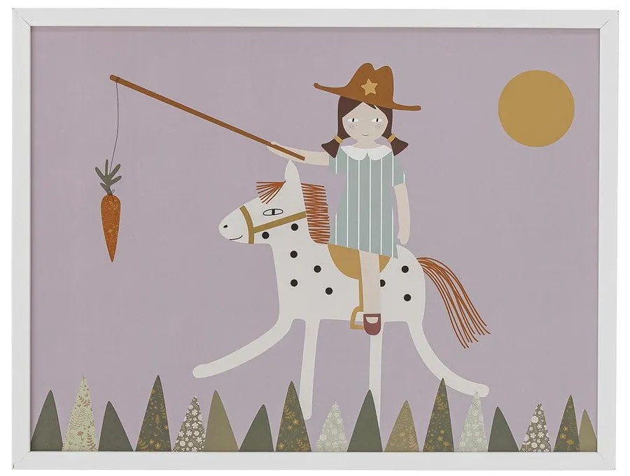 Детска картина 32x42 cm Rosa – Bloomingville Mini