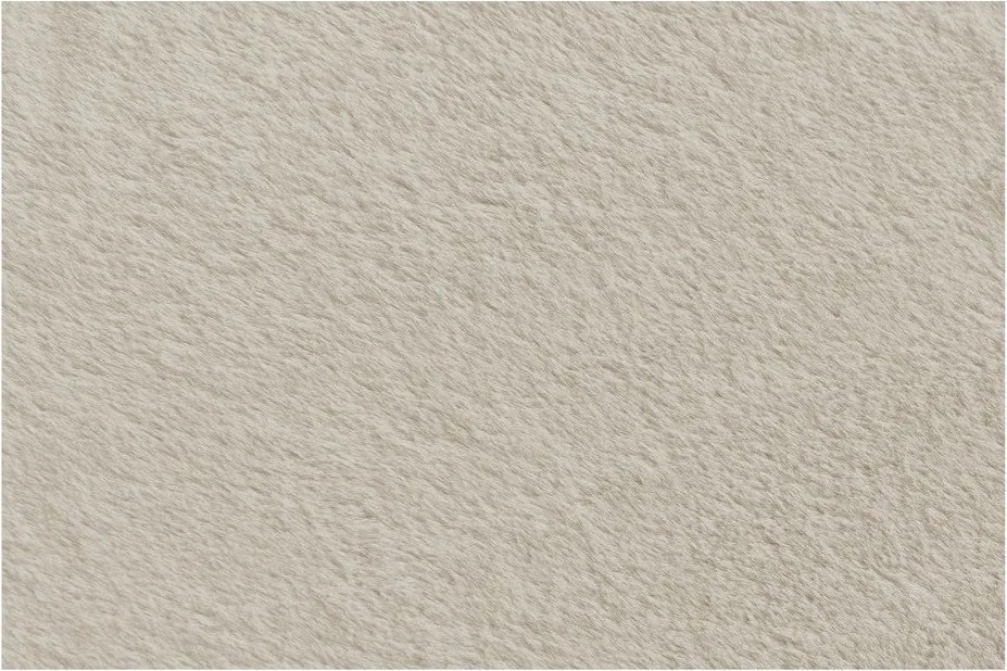 Бежов пуф от изкуствен косъм Lilibet – Bobochic Paris