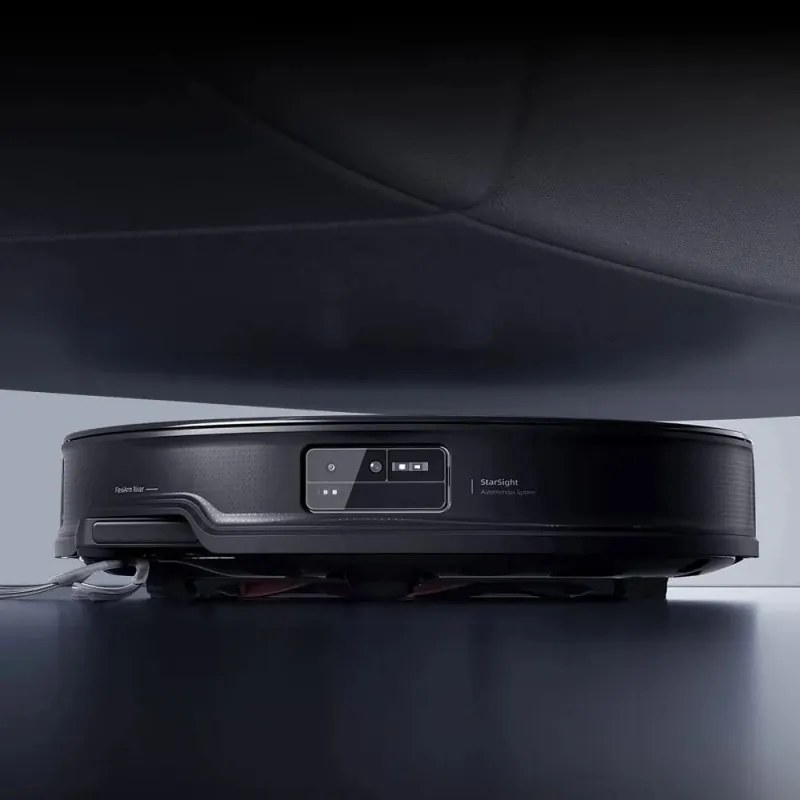 Прахосмукачка робот с AI Roborock Saros 10R, 65W, 20000 Pa, 270 мл, SMART, Сухо и мокро почистване, LiDAR, StarSight 2.0, 180 мин автономност, Черен