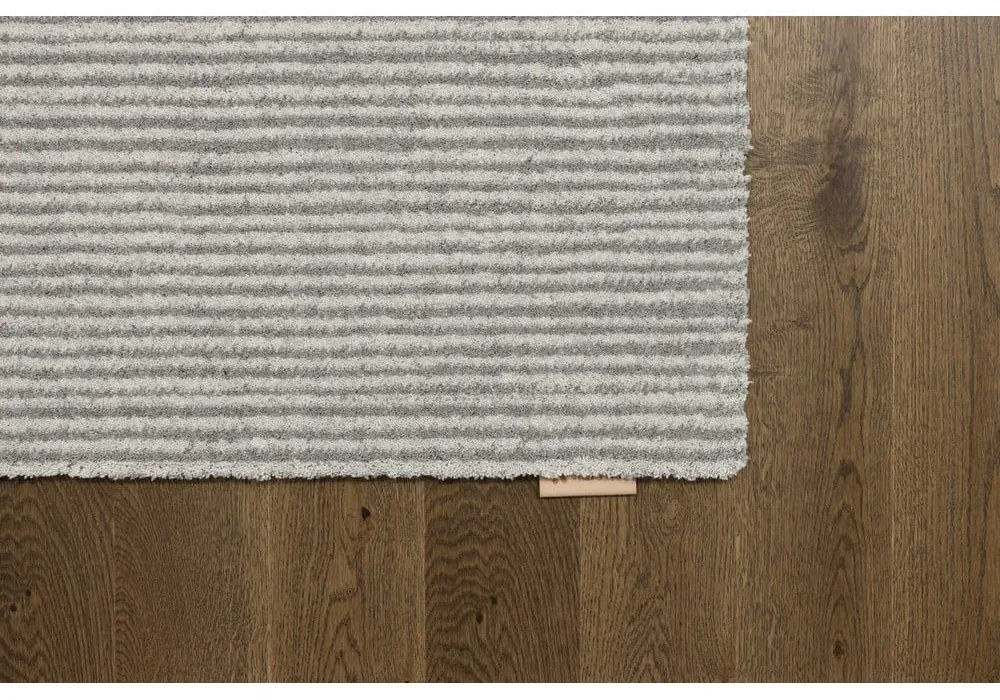 Кремав вълнен килим 160x240 cm Calisia M Ribs – Agnella