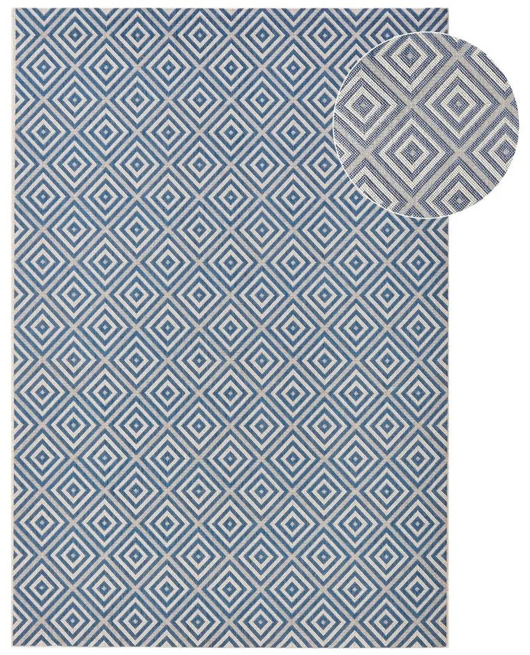 Син килим за открито , 80 x 150 cm Karo - NORTHRUGS
