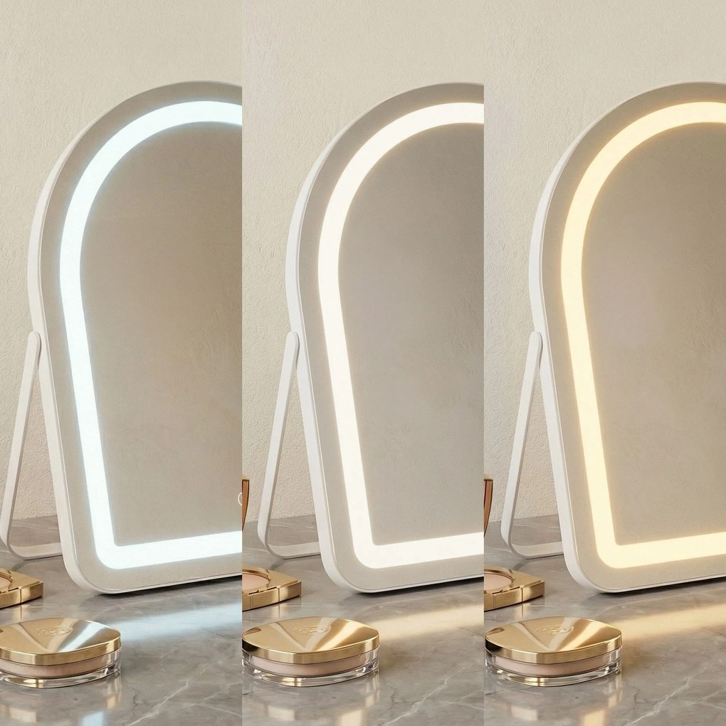 Огледало LED GLAM White 40x45cm