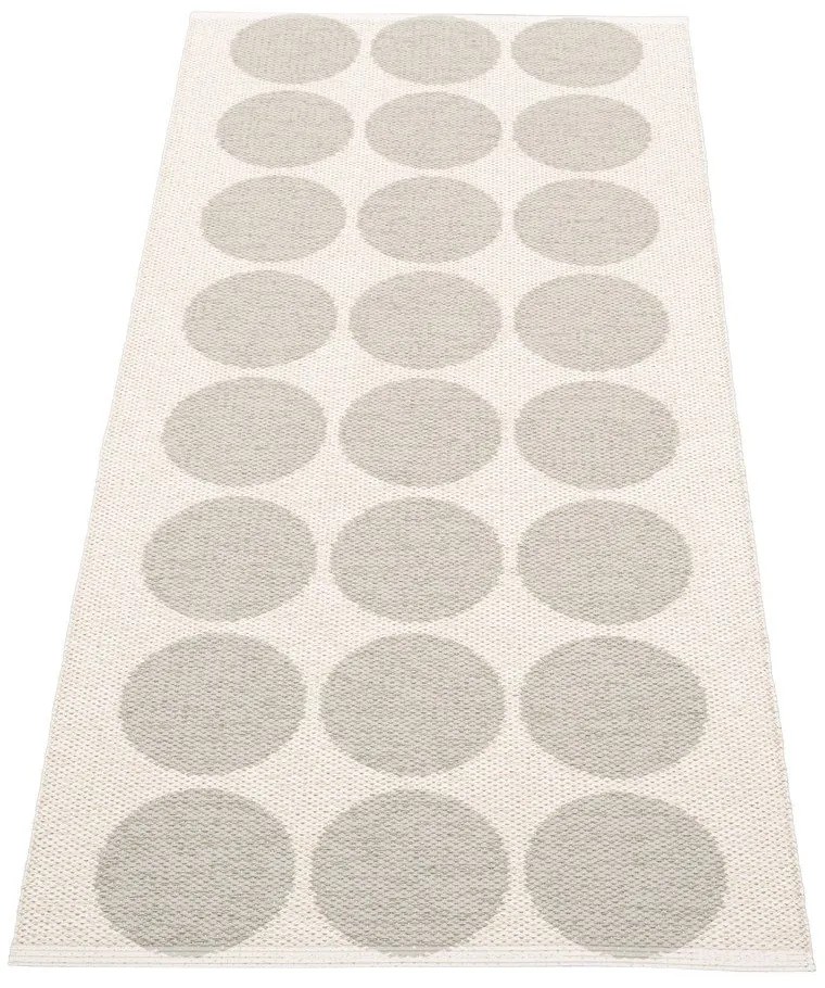 Бежова и кремава пътека за открито и закрито 70x160 cm Hugo Linen Vanilla – Pappelina