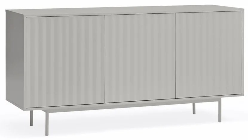 Сив нисък скрин 159x80 cm Sierra – Teulat