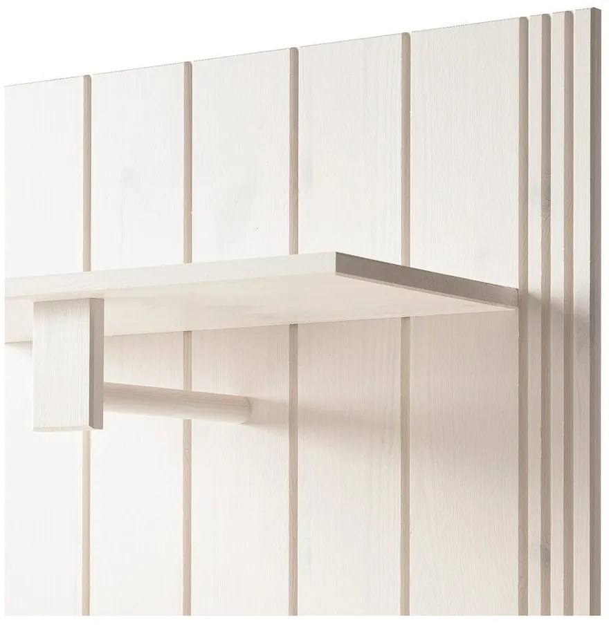 Бял комплект за коридор от масивен бор 60x120x25 cm Anita – Støraa