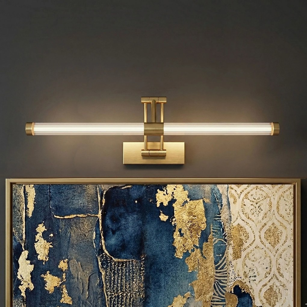 Stenen LED aplik za banya APP1900-1W 60cm BRUSH GOLD