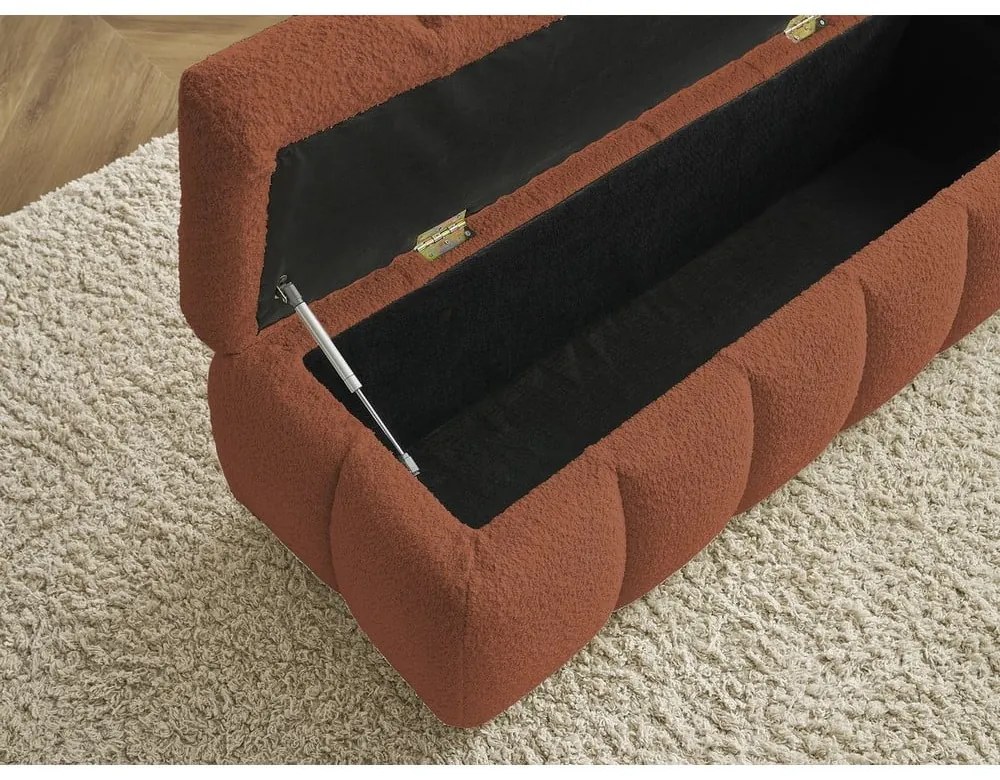 Пейка от букле в тухлен цвят Mont Blanc – Bobochic Paris