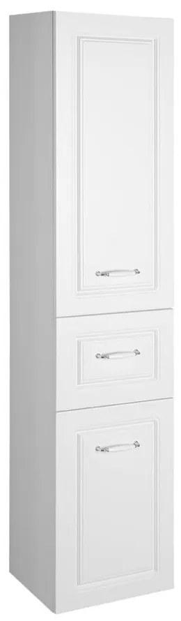 Бял шкаф за баня 40x184 cm Favolo – Sapho