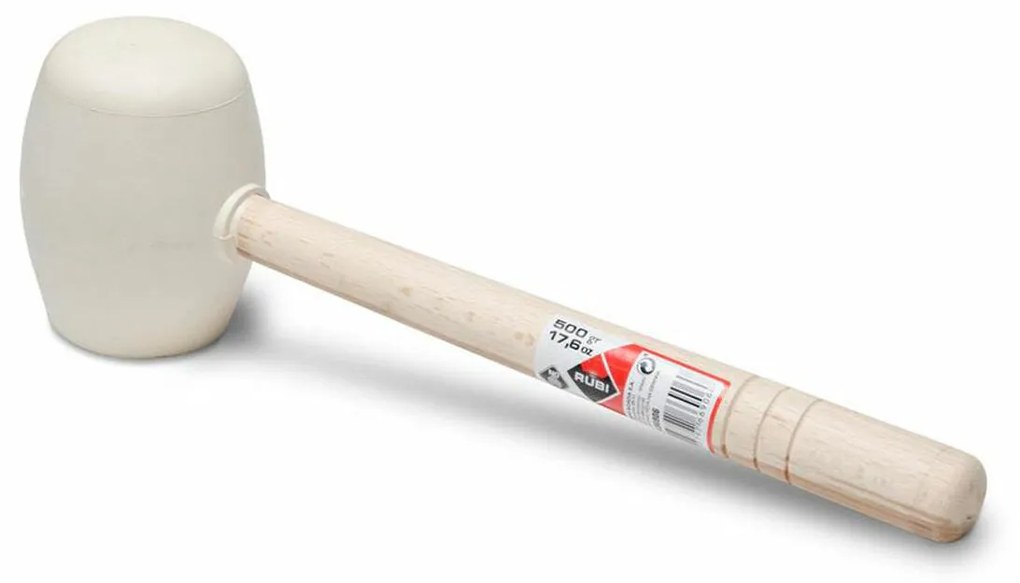Гумен Боздуган Rubi 66906 Бял 500 g