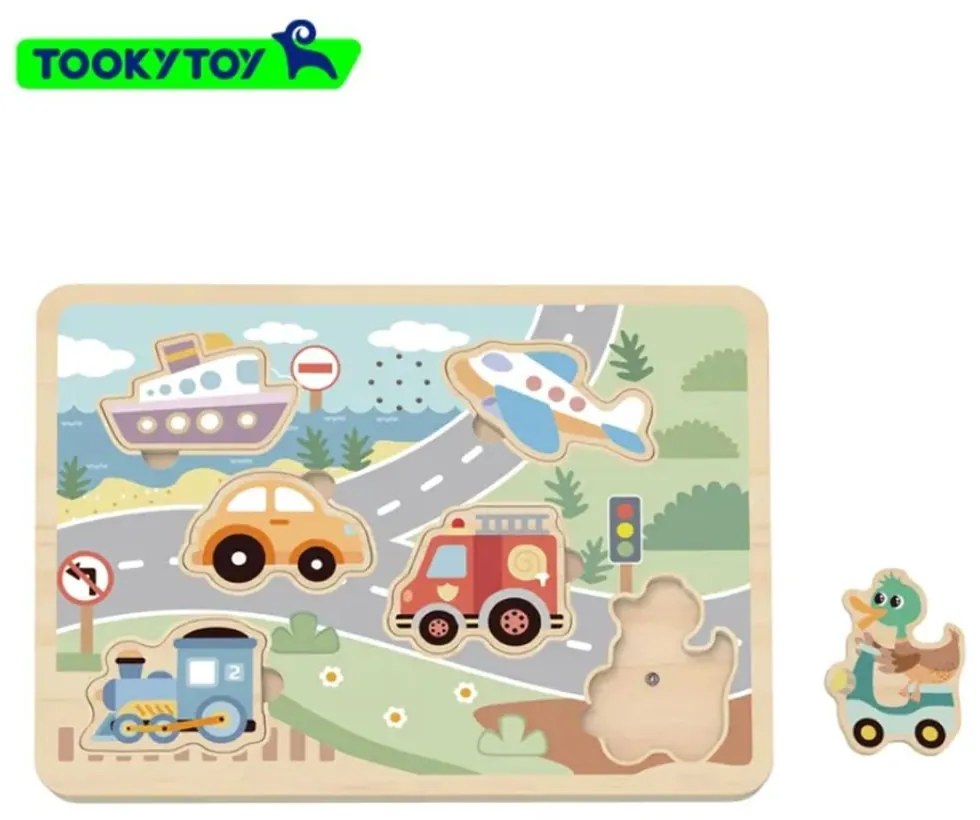 Tooky Toy - Музикален пъзел, Превозни средства