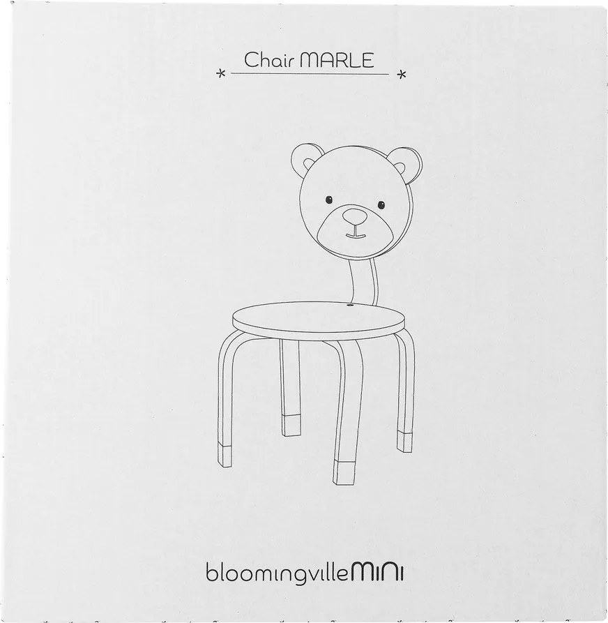 Кафяв детски стол Marle – Bloomingville Mini