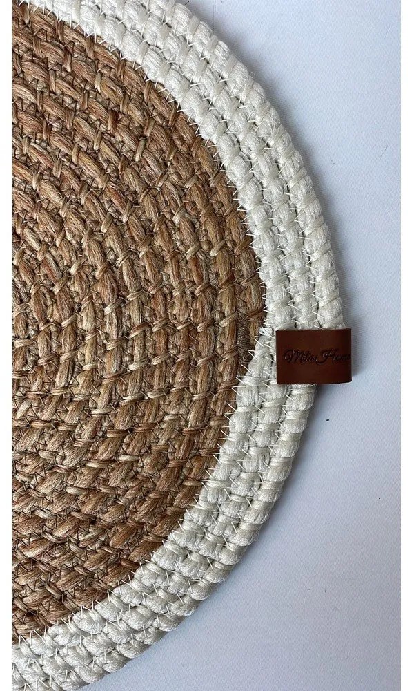 Подложка за хранене от юта ø 33 cm Wicker – Mila Home Luxury