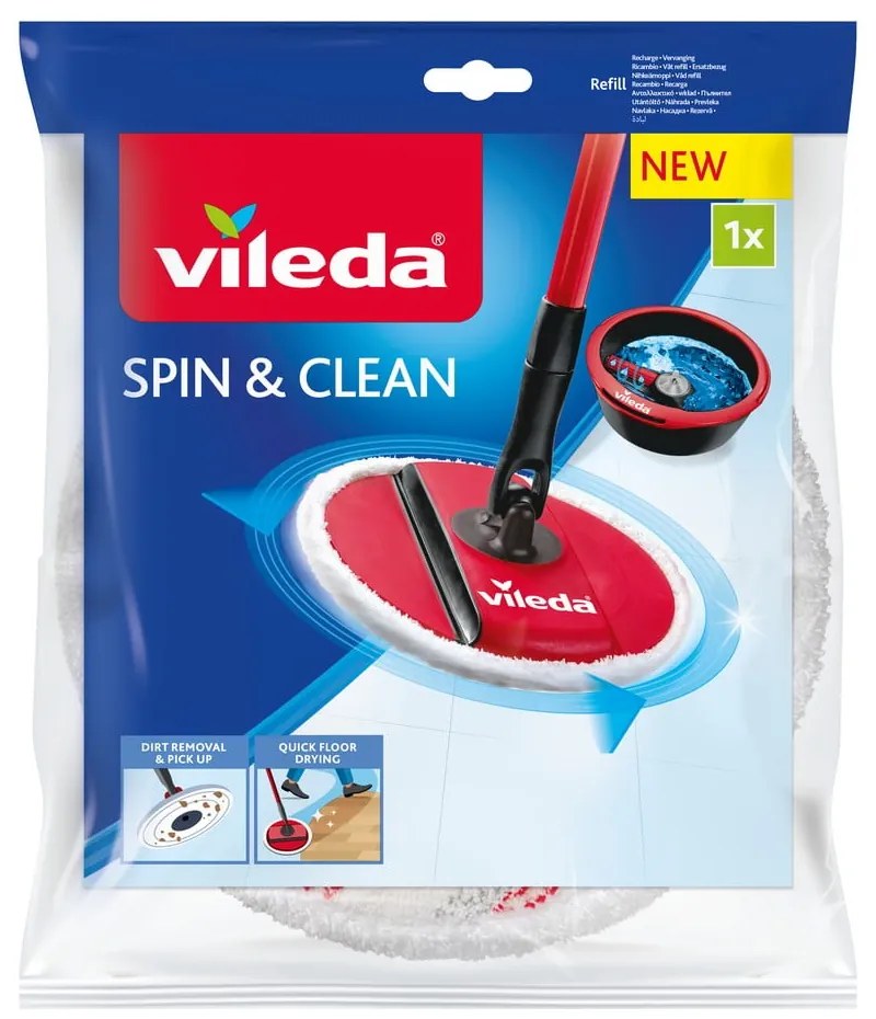 Замяна на моп Spin&Clean Spin & Clean - Vileda
