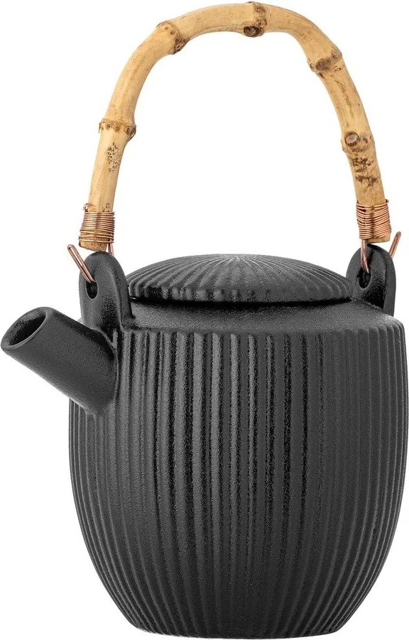Черен глинен чайник 850 ml Neri – Bloomingville