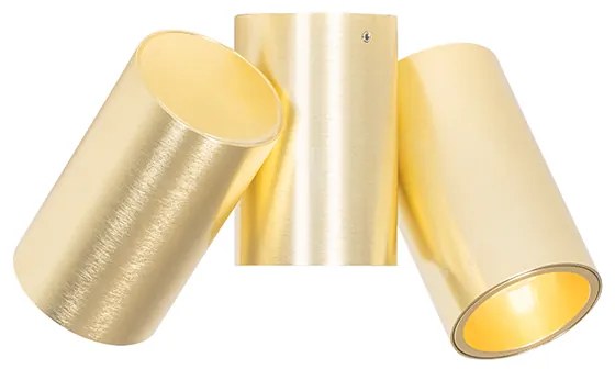 Интелигентен прожектор месинг 2 светлини регулируем вкл. 2 Wifi GU10 50mm - Michael