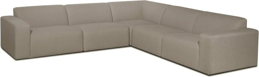 Бежов ъглов диван Roxy - Scandic