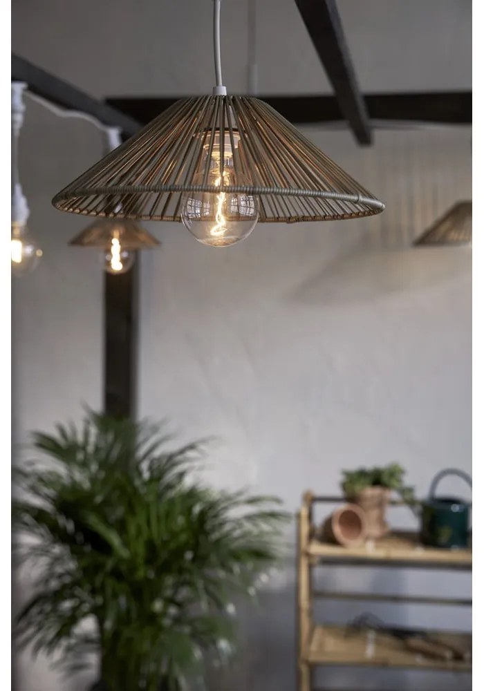 Бежов абажур ø 38 cm Vide - Star Trading