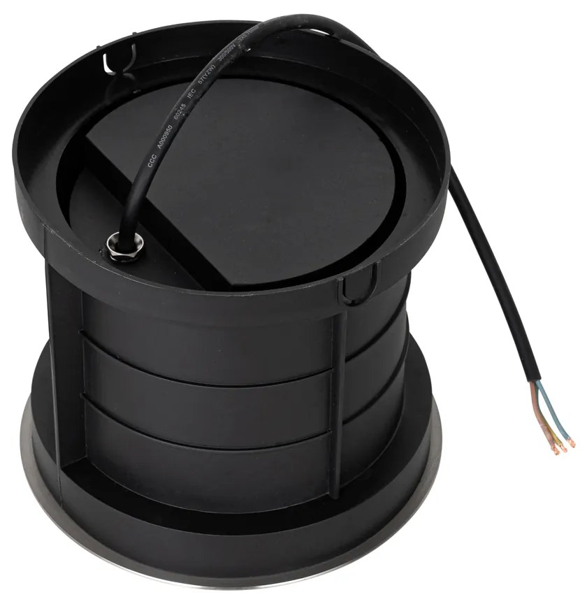 Модерен наземни прожектор стомана 3-светлина IP65 - Tribus