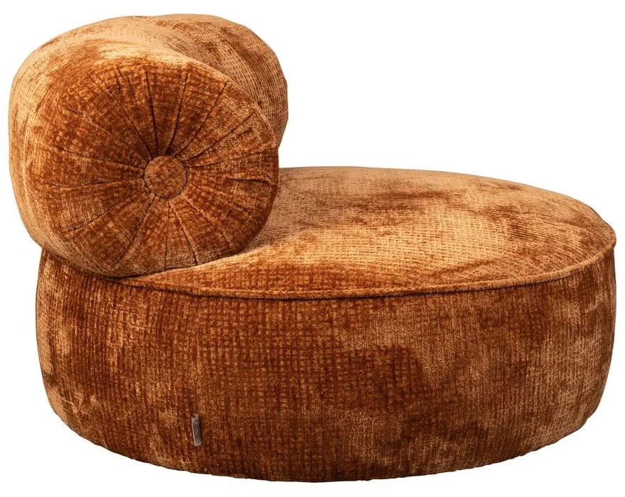 Оранжев фотьойл Tilbury - Dutchbone