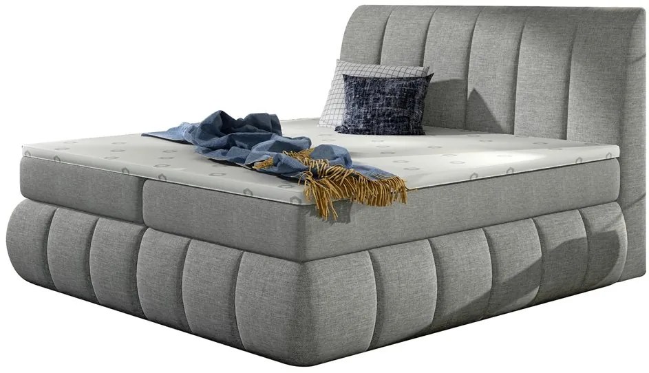 Легло Enzo-Gray light-180 x 200