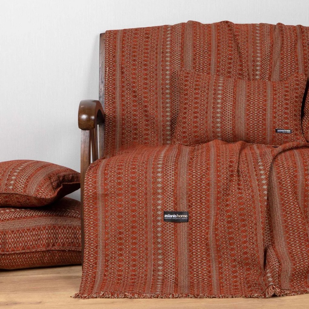 Одеяло за диван Aslanis Home Olympos-Xruso-Sokola-180 x 250 cm