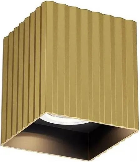 Redo 01-3408 - Точково осветително тяло DELPHI 1xGU10/7W/230V 8,1x8,1 cm златисто